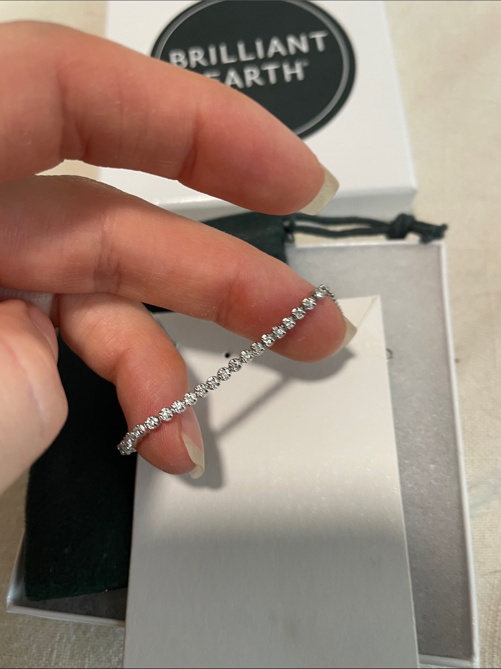 Brilliant Earth Tennis Bracelet